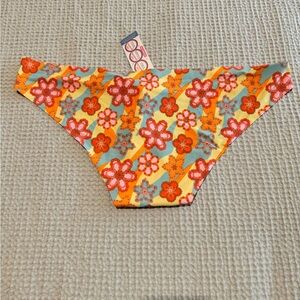 NEW Cheek Boss Thong Womens Plus Floral Paisley Colorful Seamless Plus 3X NWT